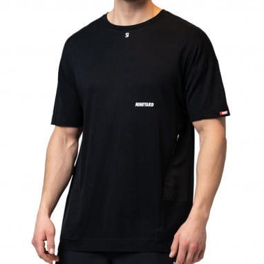 PREMIUM. Bamboe Tech T-shirt - Zwart