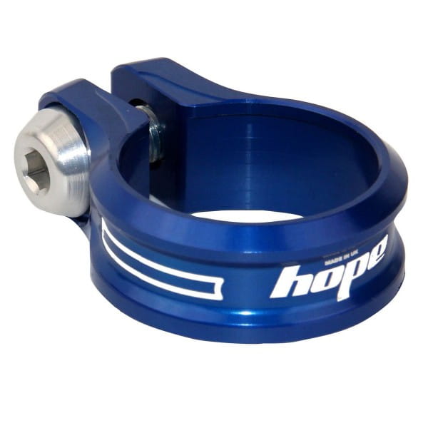 Hope imbullonato bike seat clamp-Blu 