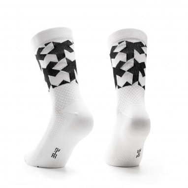 Monogram Socks EVO - Holy White