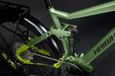 Adventr FS 8 MTB Completo - Metallo lucido Verde Mela Nero