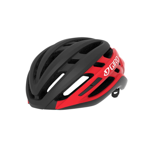Agilis Helmet - Black Red Matt