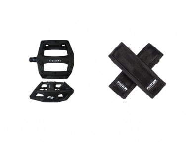 Gates Pedal with Strap Kit - Black/Black