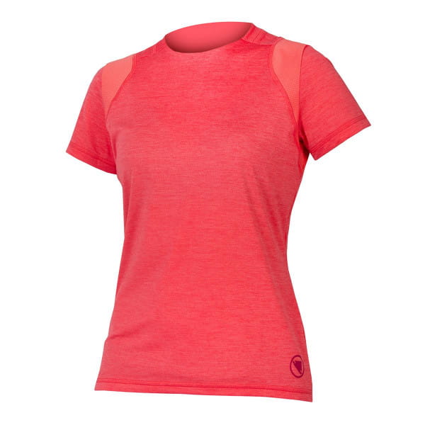 Maillot SingleTrack femme (manches courtes) - Punch Pink