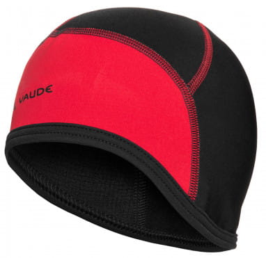 Berretto per casco Bike Cap - Nero/Rosso