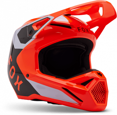 Casco V1 Lean - Naranja fluorescente