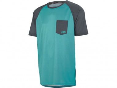 Flow Jersey - Turquoise/Graphite