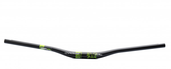 Cutlass Carbon Lenker - 780 mm - black/grün