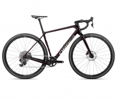 TERRA M31eTEAM 1X - Wine Red Carbon View