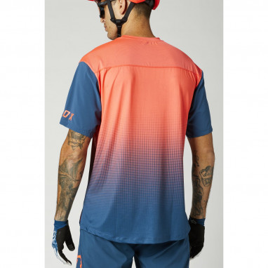 Flexair - Short Sleeve Jersey - Atomic Punch - Orange/Blue