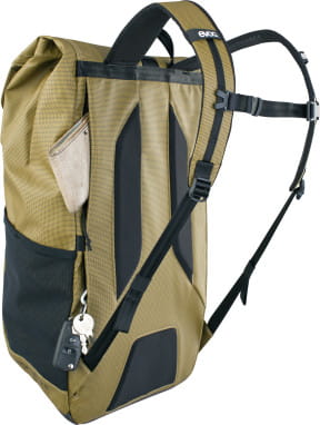Duffle Backpack 26 L Rucksack - Curry/Black