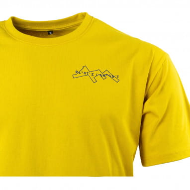 T-shirt Lattitude Mustard