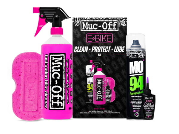 E-Bike Clean, Protect & Lube Kit (Wet Lube Version)