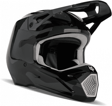 Casco V1 Bnkr - Camuflaje negro