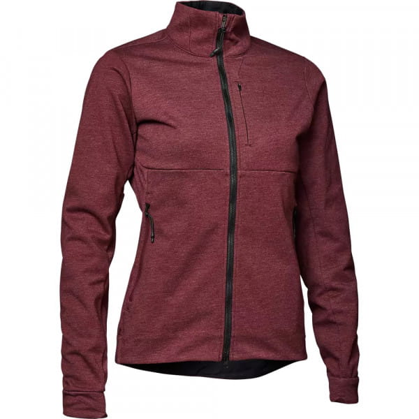 Womens Ranger Fire Jacket - dark maroon