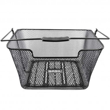 Luggage carrier basket Capri Flex - black