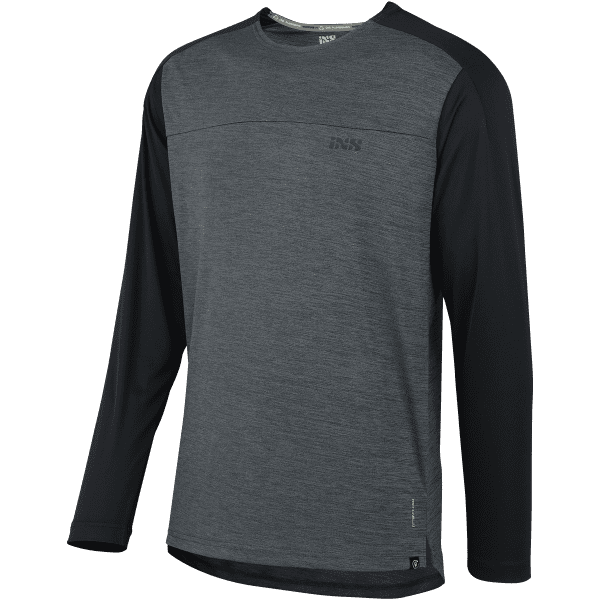 Flow X Kids Long Sleeve Jersey - Anthracite-Black