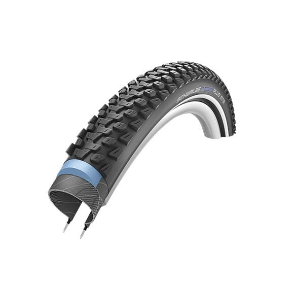 Marathon Plus MTB clincher tire - 27.5x2.10 inch - reflective stripes