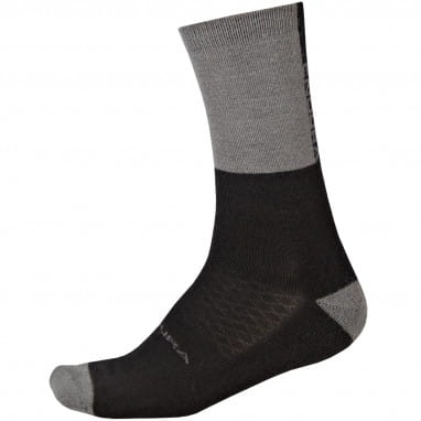 BaaBaa Merino Winter Socks - Black/Grey