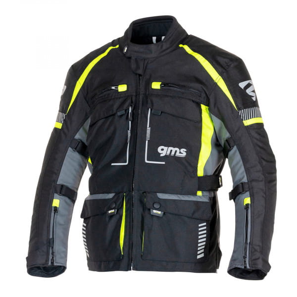3in1 Tour Jacket Everest - black-anthracite-yellow