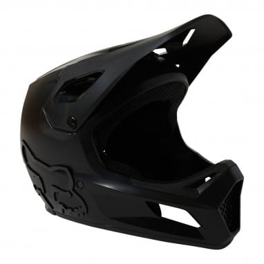 Jeugd Rampage CE - Kids Fullface Helm - Zwart/Zwart