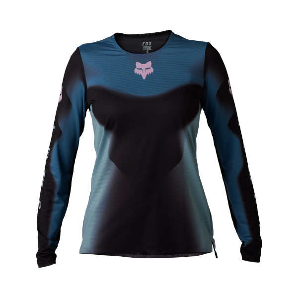 Women's Flexair Long Sleeve Jersey TS57 - Black