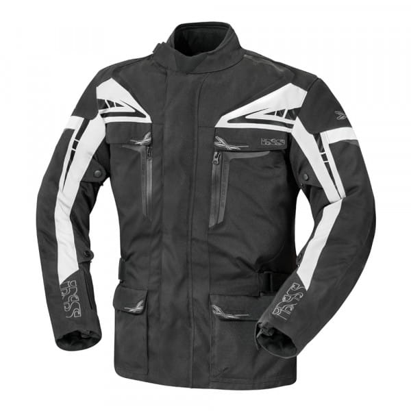 Blade motorcycle jacket - black and white