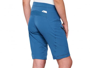 Airmatic Pantalones Cortos Mujer - Azul Pizarra