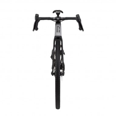 Bicicleta Ruut CF 2 Gravel Plus - Berenjena/Plata