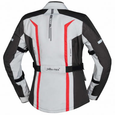 Tour Ladies Jacket Evans-ST 2.0 - light gray-grey-red