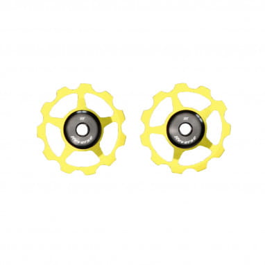 Aluminum pulley set for Colab chain tensioner - gold