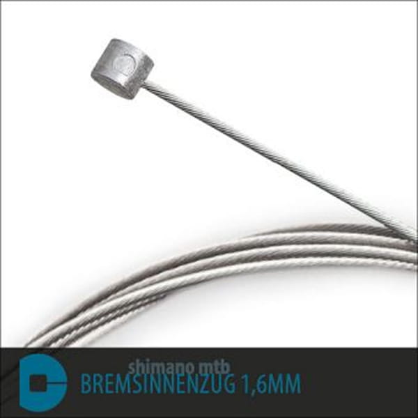 Brake inner cable 2m ''Shimano MTB'' BL - Silver