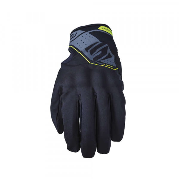RS WP handschoenen - zwart-geel fluo