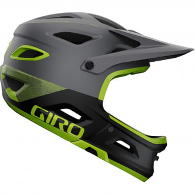 Switchblade MIPS Bike Helmet - matte met black/ano lime