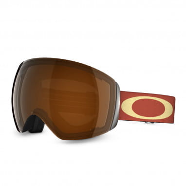 Flight Deck Snow Winter Goggle - Basket Case Burnt Red/Black Iridium 59-703