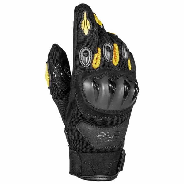 Gloves Tiger - black-yellow