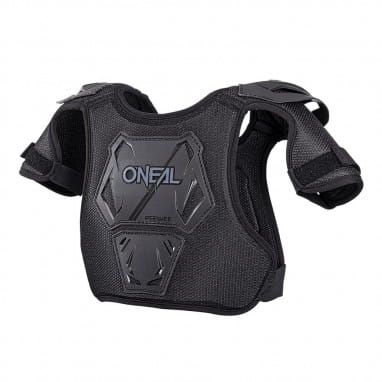 Peewee Chest Guard - Kids Chest Guard - Black