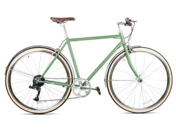 Odyssey 8SP City Bike - army green