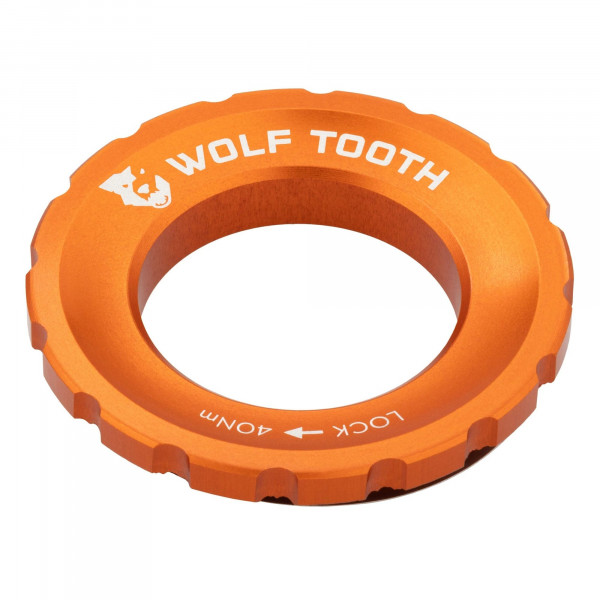 Centerlock Lockring, External Spline - orange