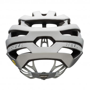 STRATUS MIPS® casque de vélo - matte/gloss white/silver