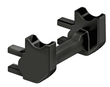KLICKfix distance set for handlebar adapter E 90 - black