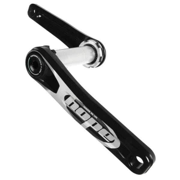 Crank without Spider 83mm - black