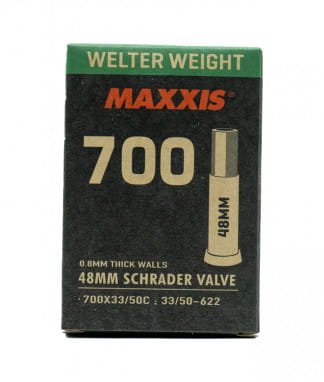 Chambre à air Welter Weight 700 x 33/50 SV valve 48 mm
