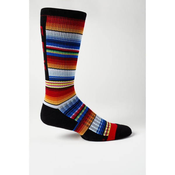 10'' Ranger - Padded Socks - Blue/Red/Orange/Black