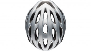 Tracker R Fahrradhelm - matte silver/titanium