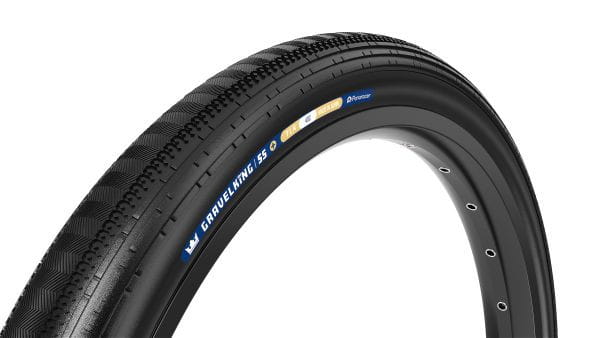 Gravelking Semi Slick Plus 28", pneu pliable TLR - noir