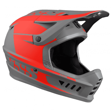 XACT Evo Fullface Helmet - Red-Graphite