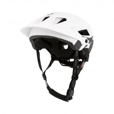 Defender Solid - Helm - Weiß/Grau