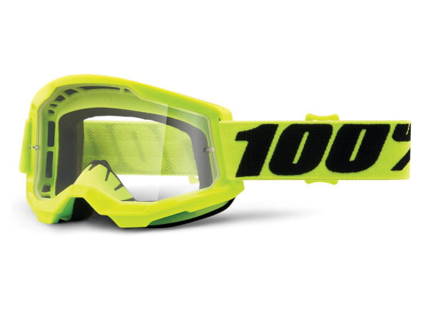 Strata 2 Goggle - Clear Lens - Fluo Yellow