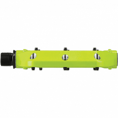 Spoon DC Flat Pedals - Lime Green