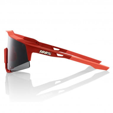 Speedcraft Sportbrille - Tall - Mirror Lense - Soft Tact Coral
